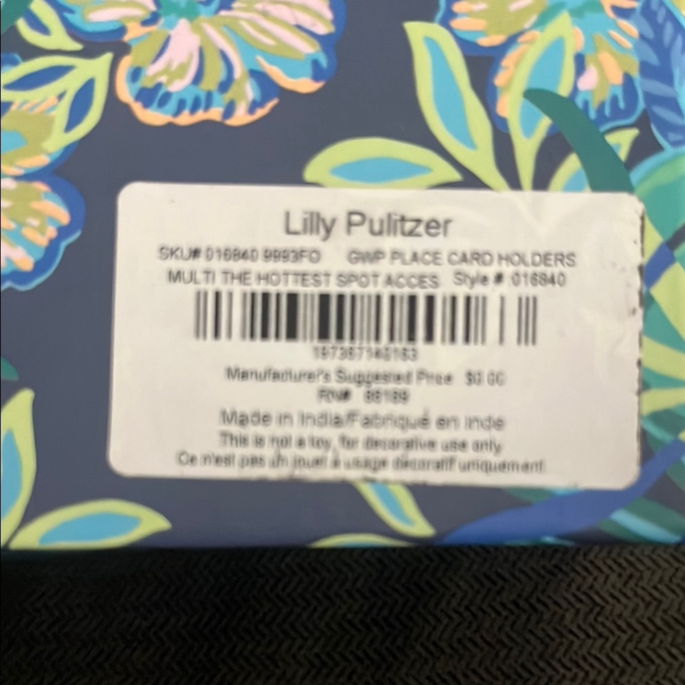 Lilly Pulitzer Shell Coasters - Picture 3 of 6